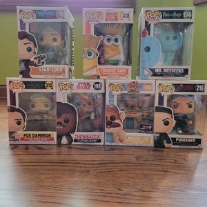 New 7 Funko Pop Toys